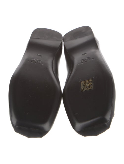 Marni Leather Bow Accents Flats