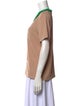 Marni Scoop Neck Short Sleeve T-Shirt