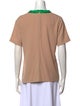 Marni Scoop Neck Short Sleeve T-Shirt