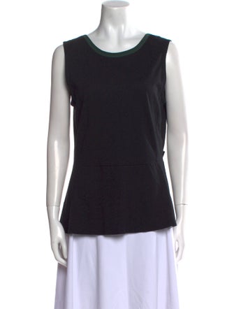 Marni Scoop Neck Sleeveless Top