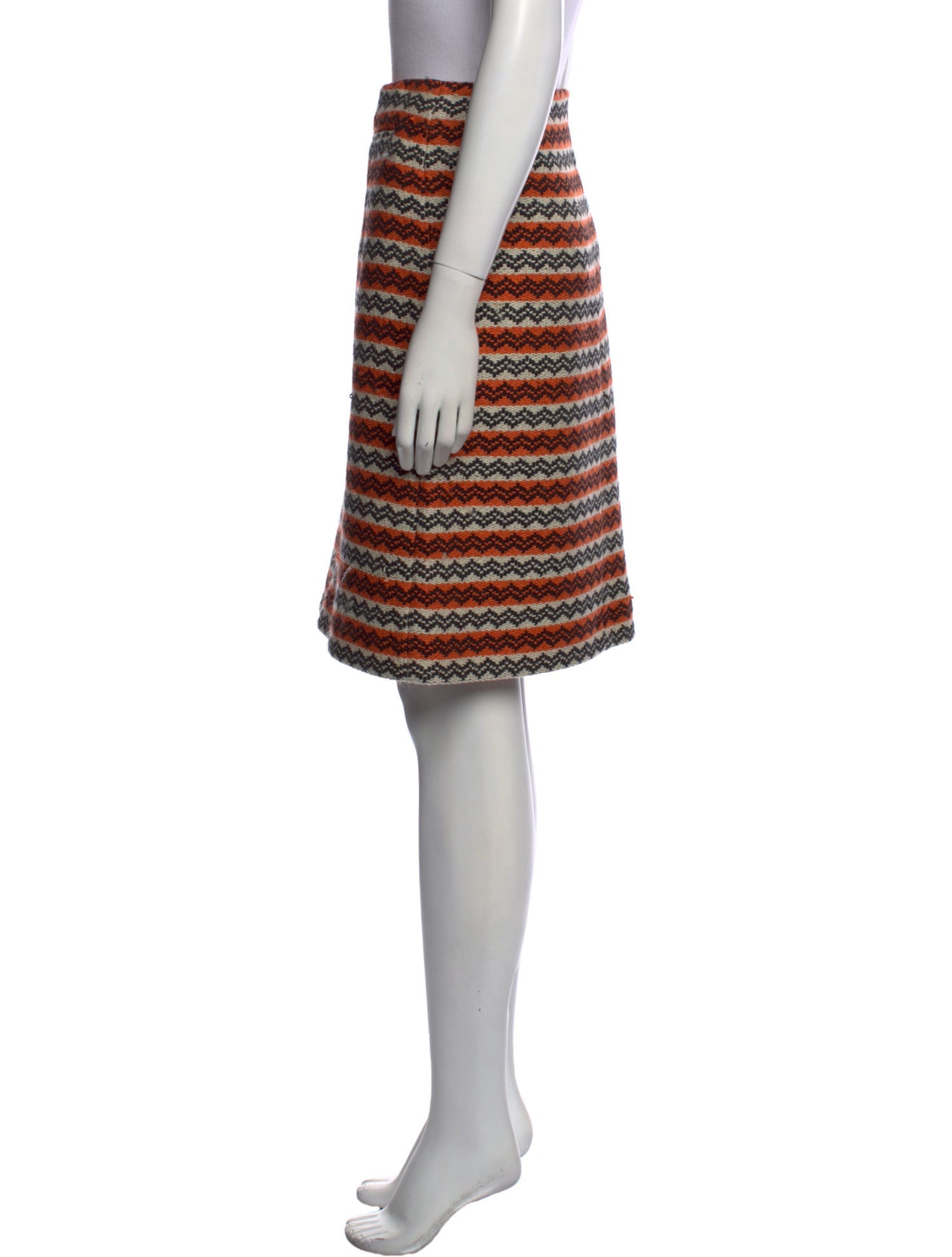 Marni Virgin Wool Knee-Length Skirt