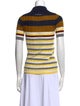 Marni Striped Short Sleeve Polo