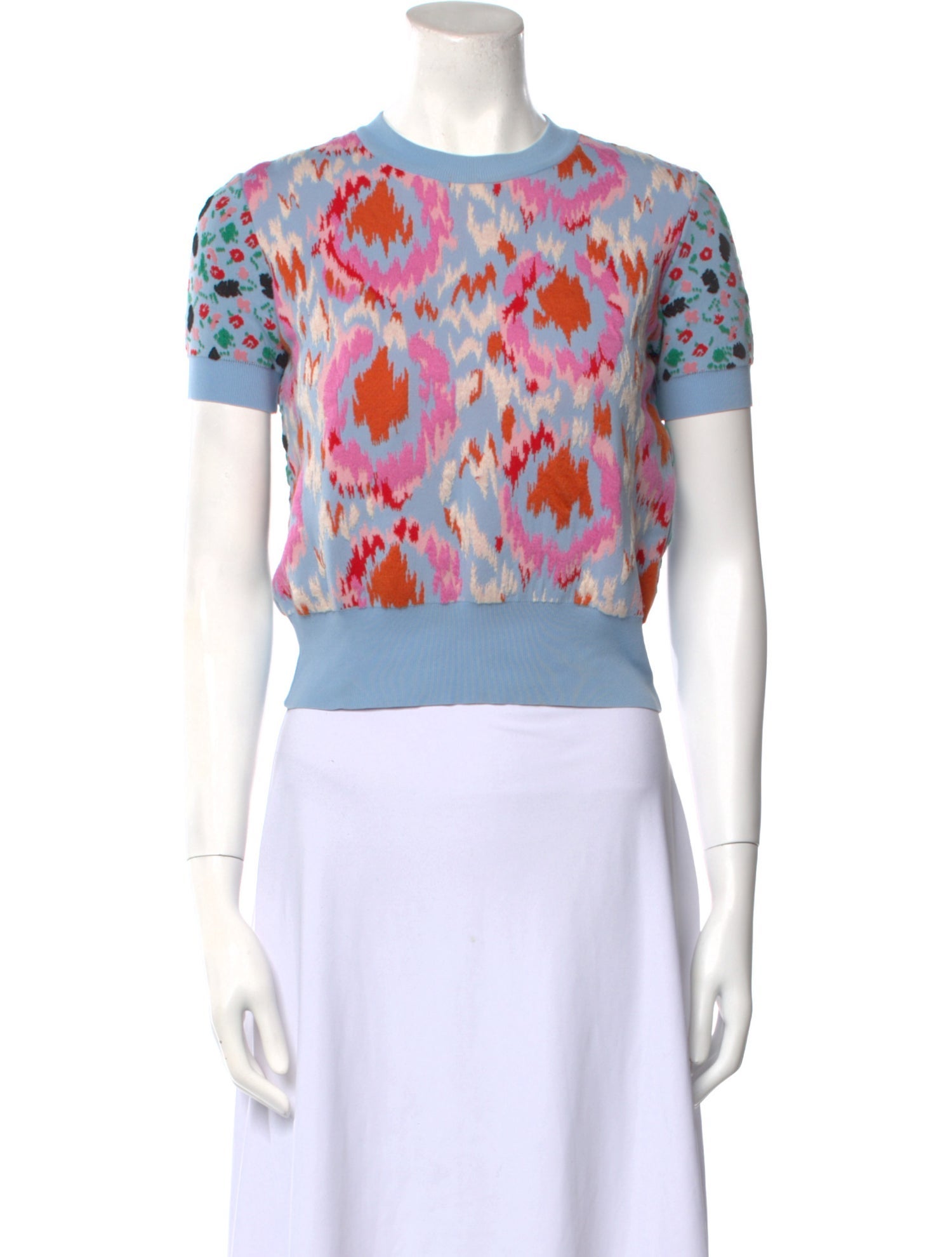 Marni Printed Crew Neck Sweater