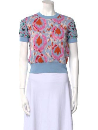 Marni Printed Crew Neck Sweater