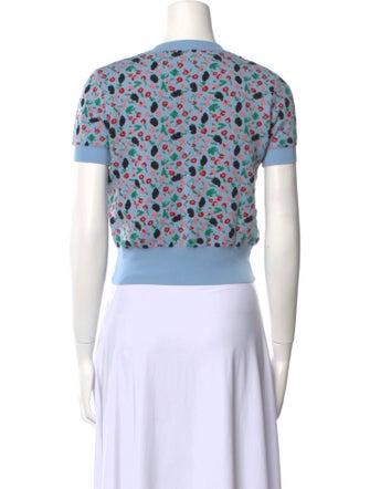 Marni Printed Crew Neck Sweater