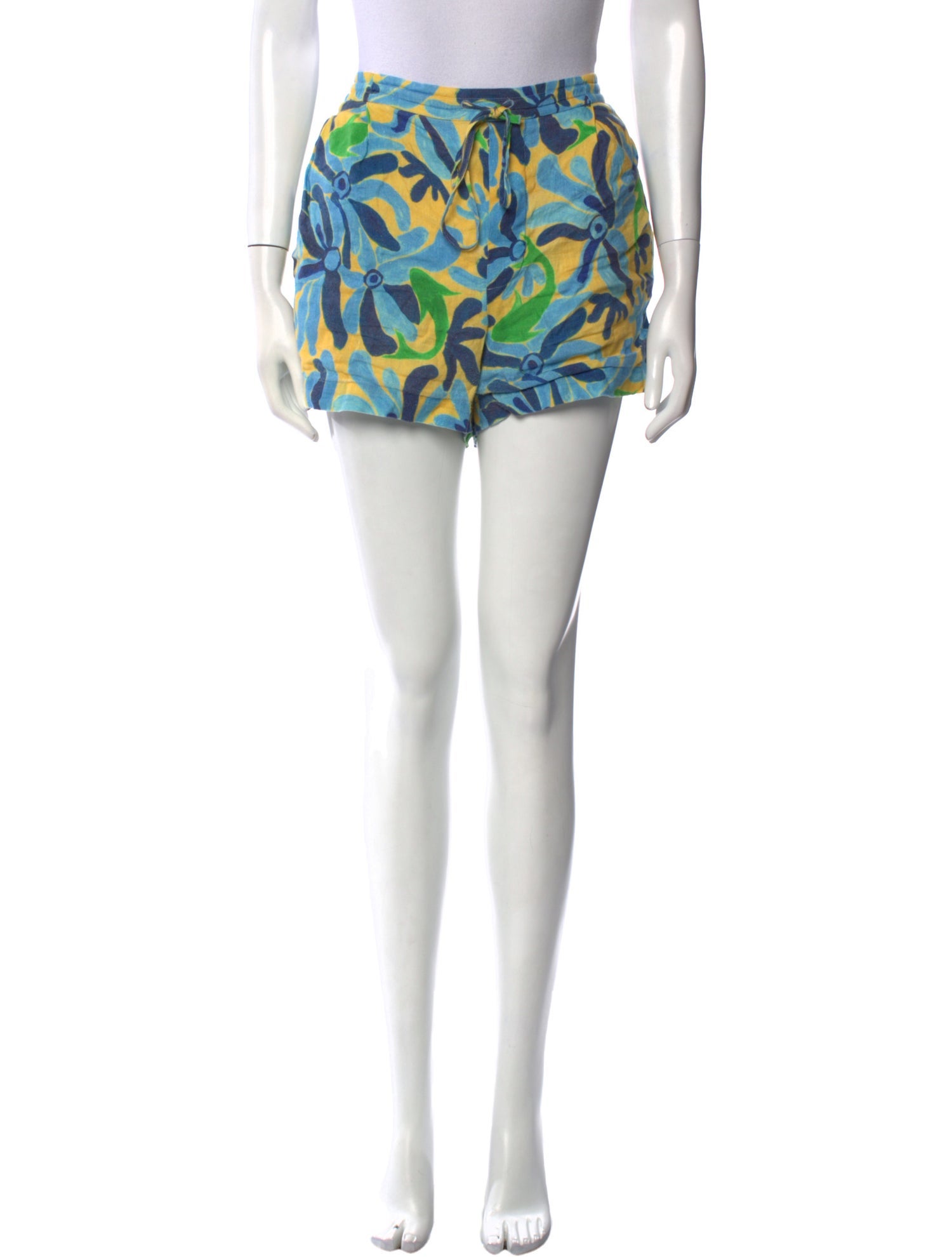 Marni Linen Mini Shorts