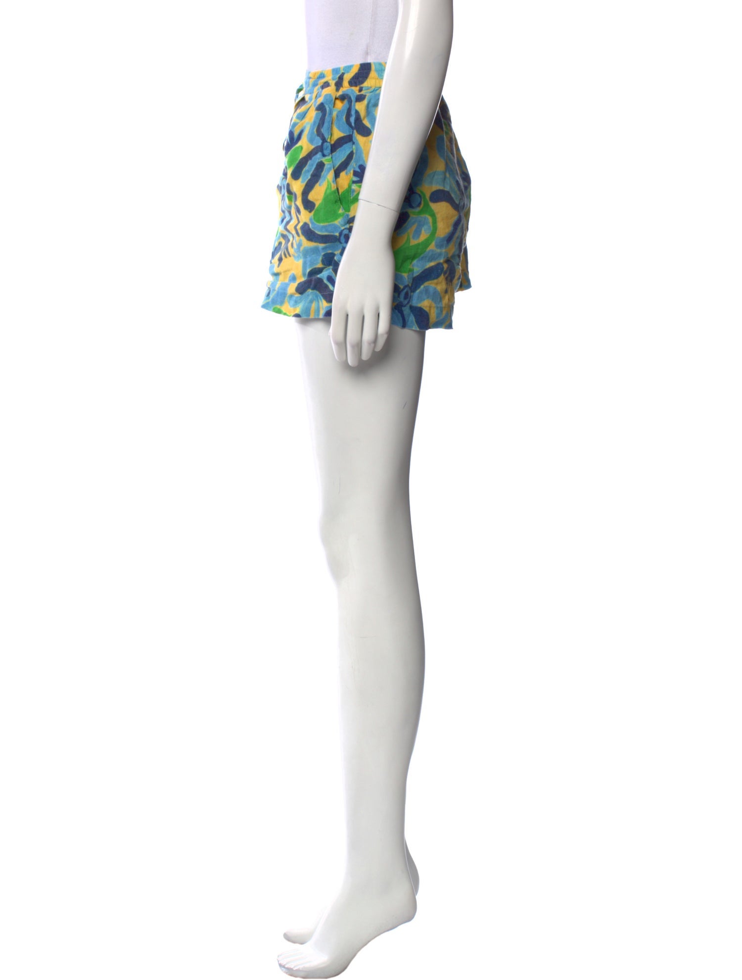 Marni Linen Mini Shorts