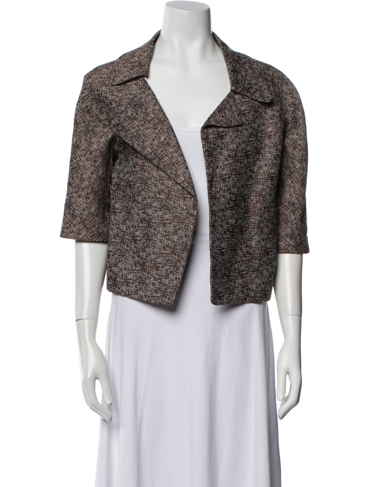 Marni Linen Printed Blazer