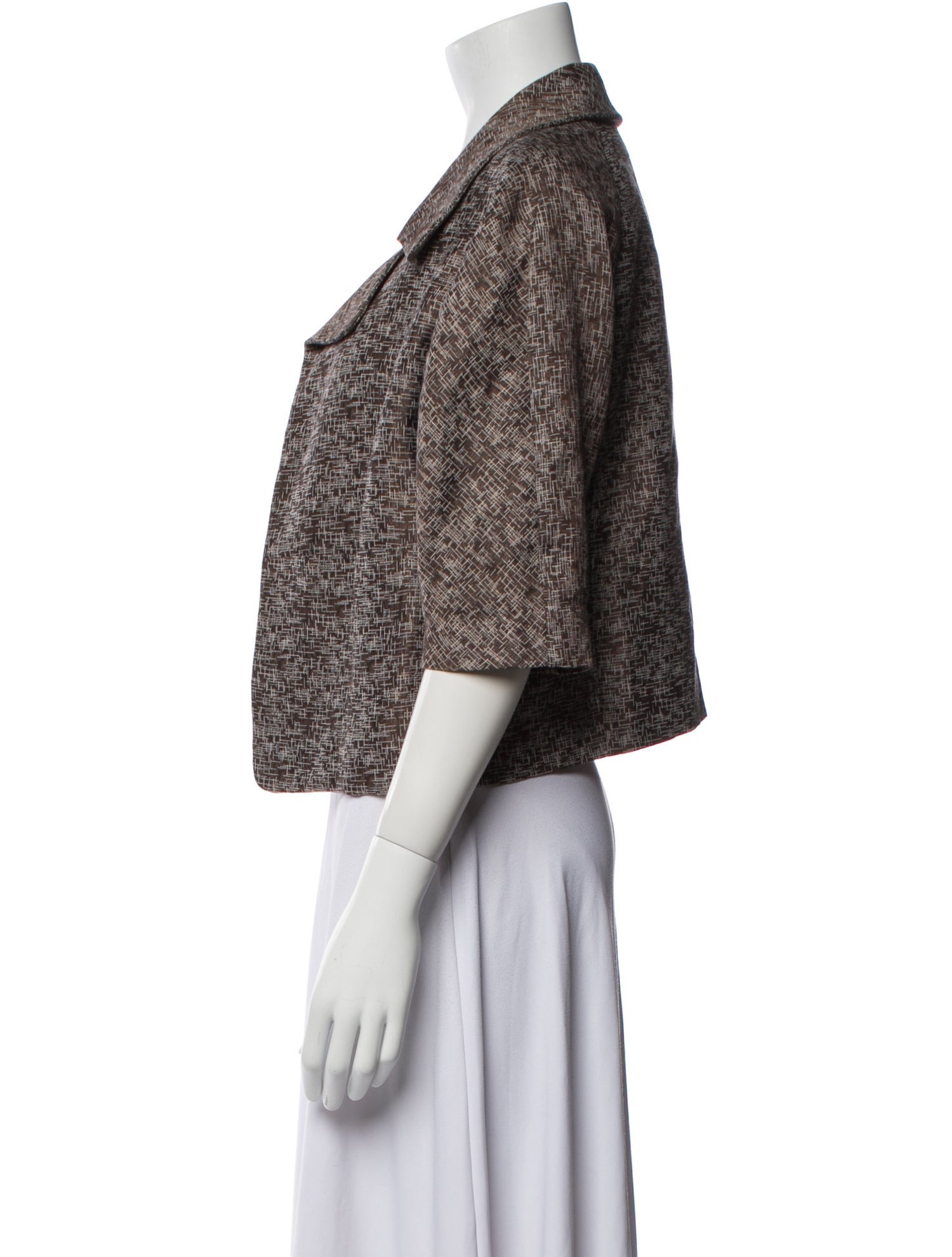 Marni Linen Printed Blazer