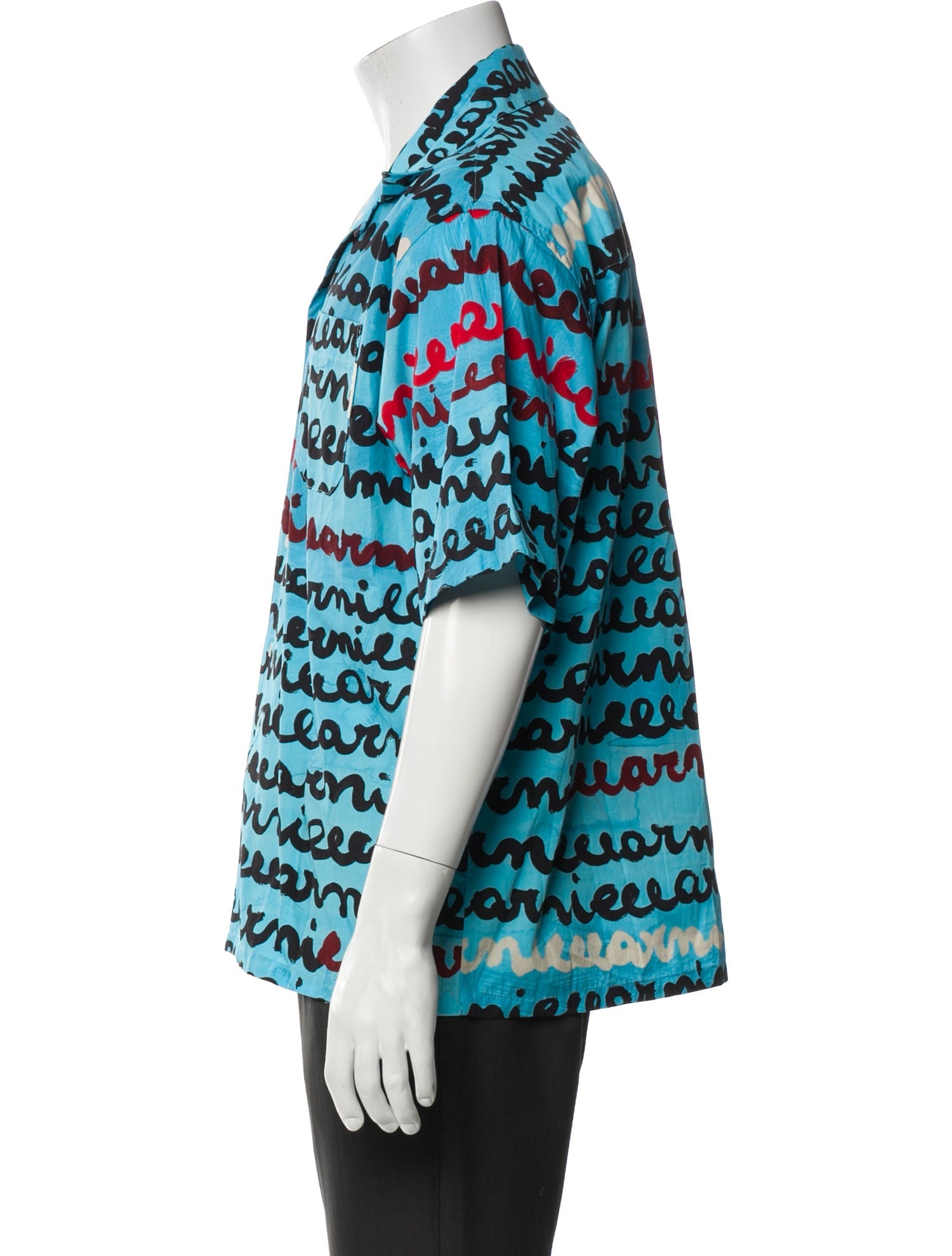 Marni Printed Three-Quarter Sleeve Shirt w/ Tags