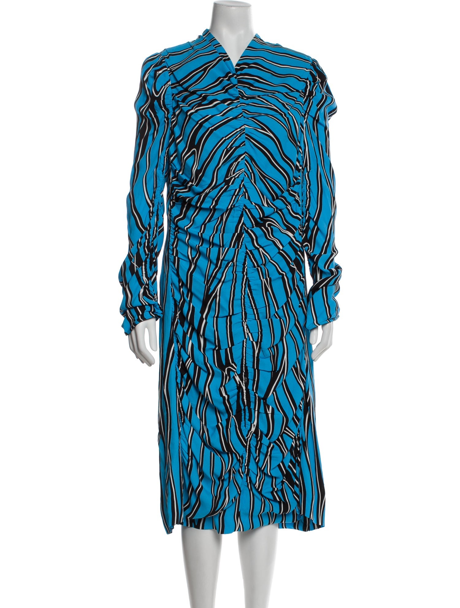 Marni Printed Midi Length Dress