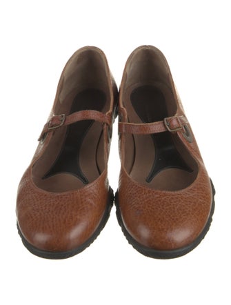 Marni Leather Mary Jane Flats