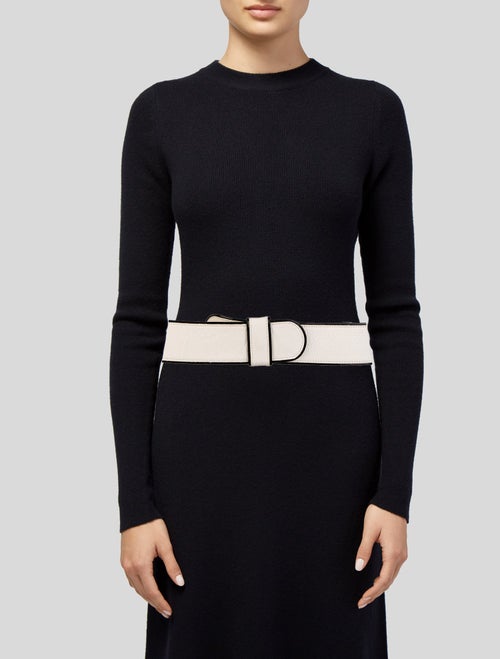 Marni Wide Leather Belt