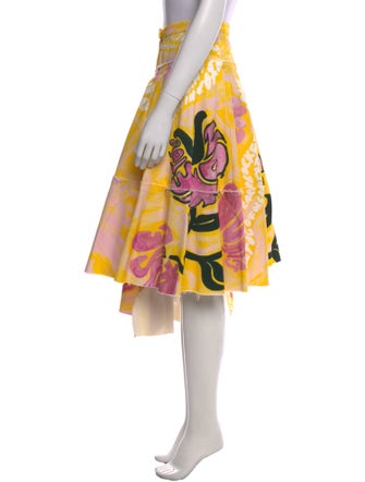 Marni Printed Midi Length Skirt
