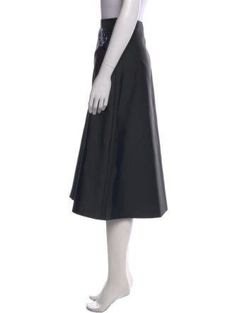 Marni Floral Print Midi Length Skirt