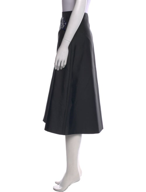 Marni Floral Print Midi Length Skirt