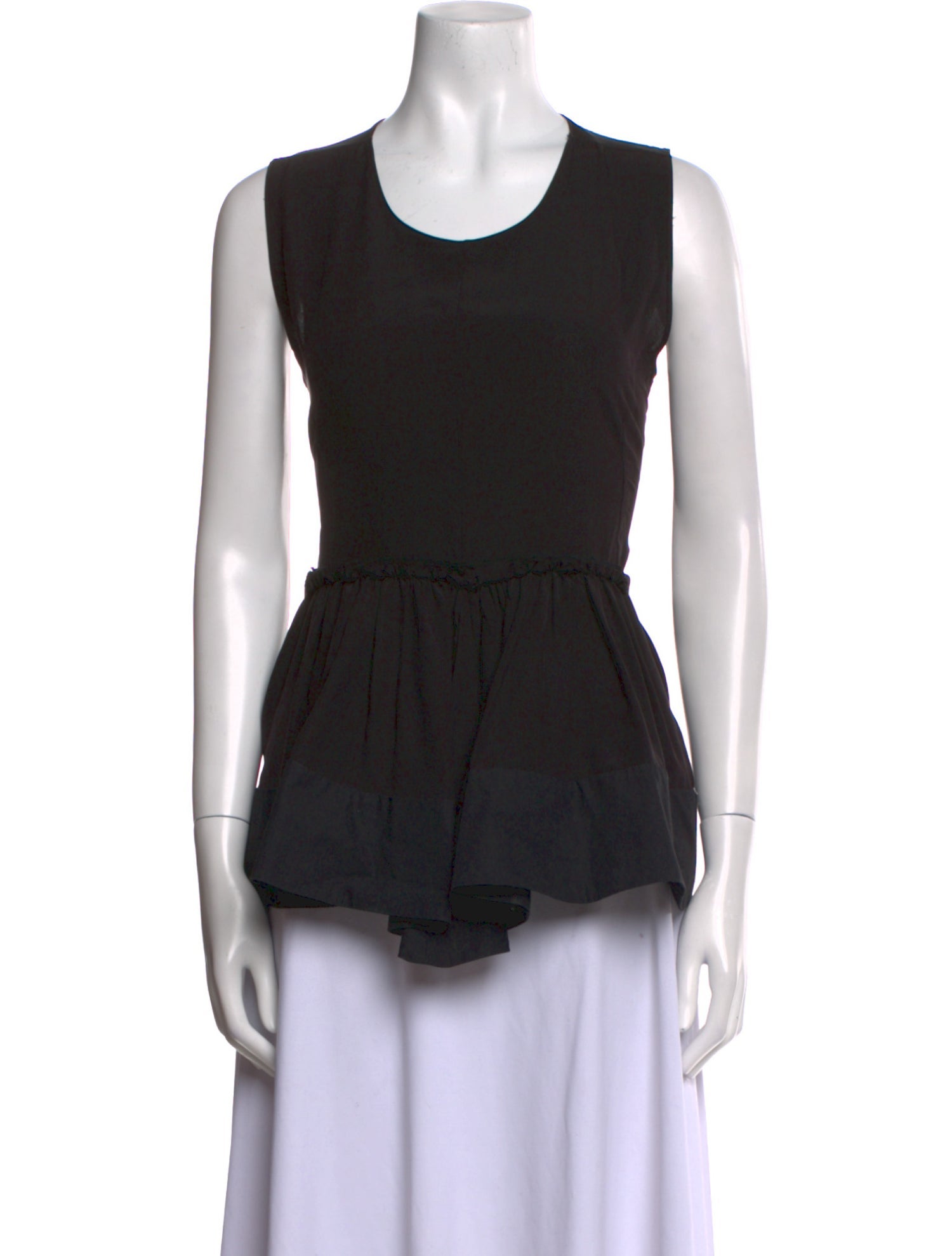 Marni Scoop Neck Sleeveless Top