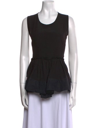 Marni Scoop Neck Sleeveless Top