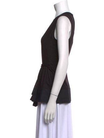 Marni Scoop Neck Sleeveless Top