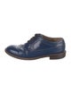 Marni Leather Eyelet Trim Oxfords