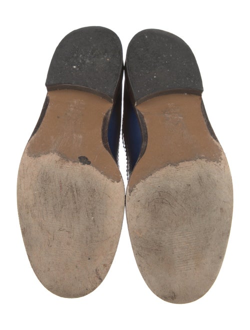 Marni Leather Eyelet Trim Oxfords