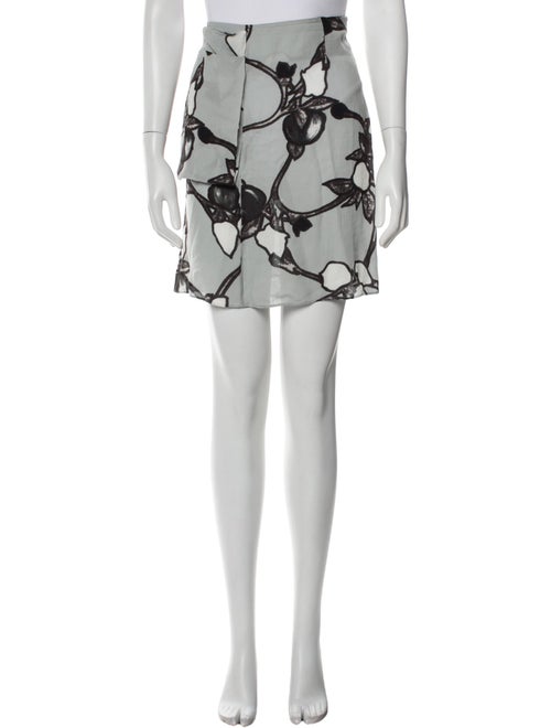 Marni Floral Print Mini Skirt