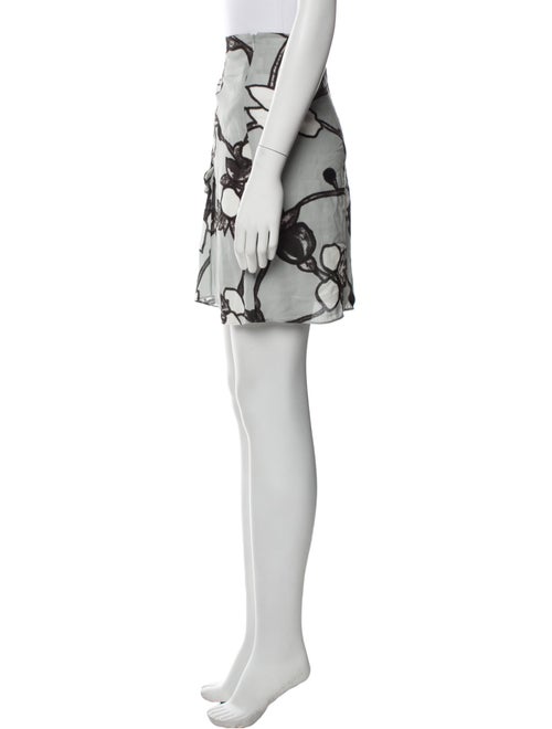 Marni Floral Print Mini Skirt