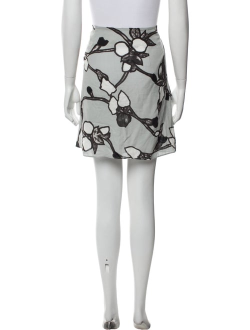 Marni Floral Print Mini Skirt