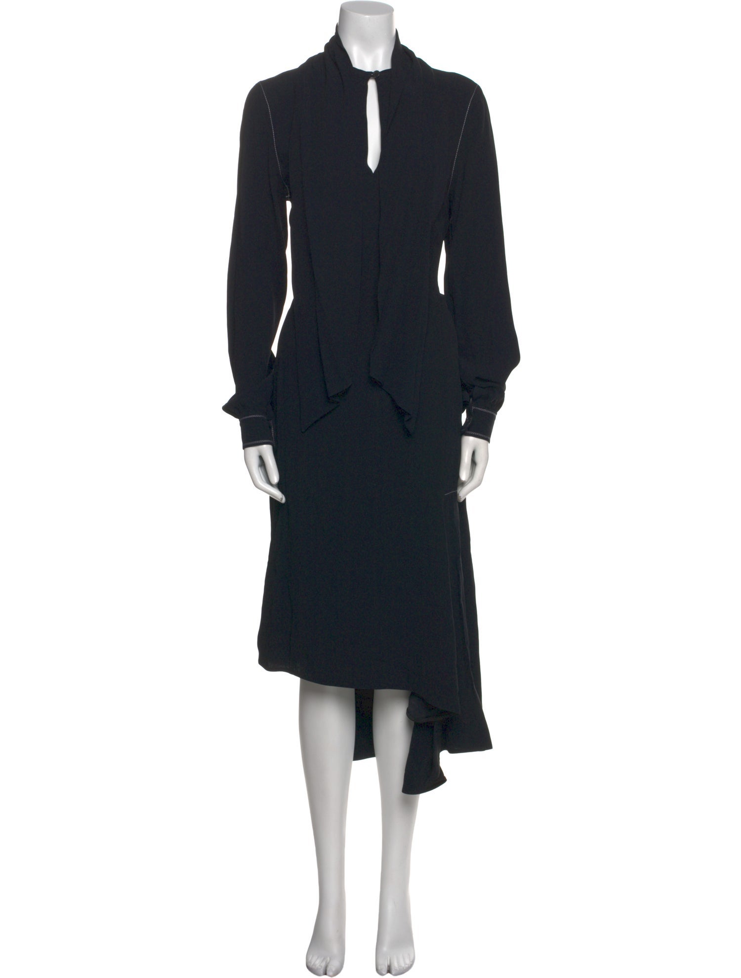 Marni Mock Neck Long Dress