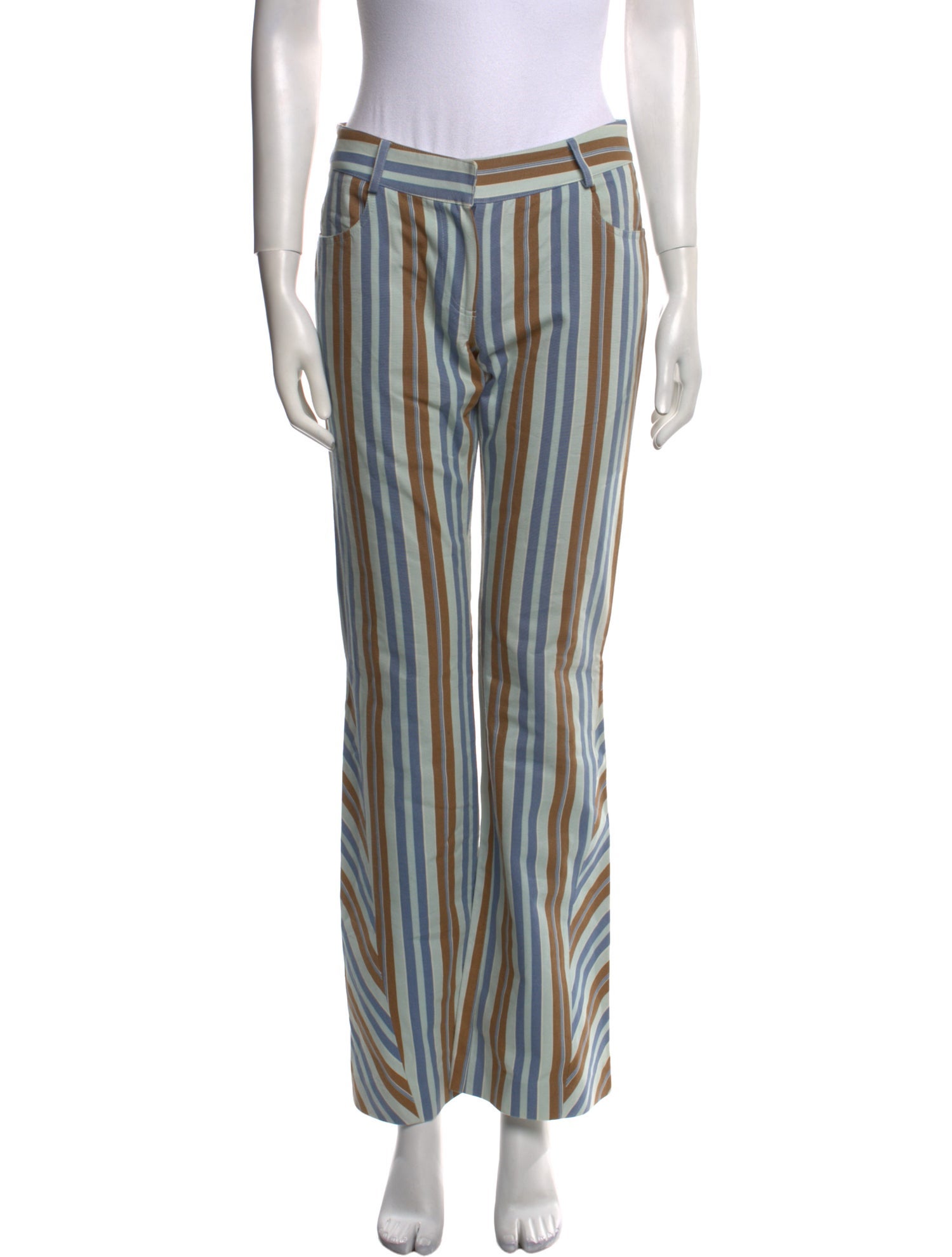 Marni Striped Wide Leg Pants