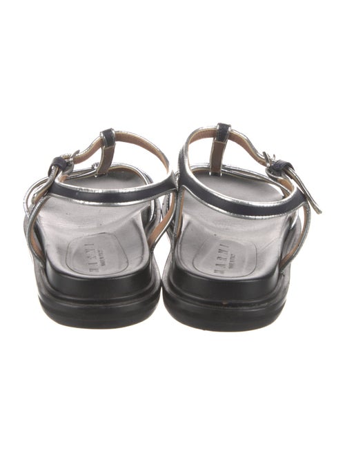 Marni Leather T-Strap Sandals