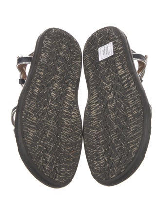 Marni Leather T-Strap Sandals