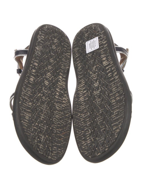 Marni Leather T-Strap Sandals