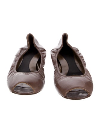 Marni Leather Ballet Flats