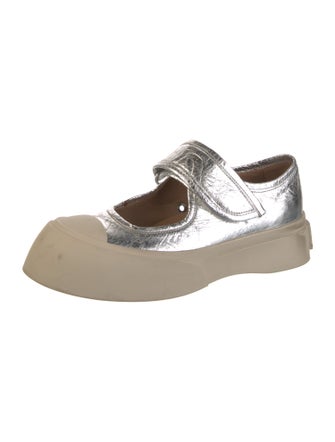 Marni Ponyhair Mary Jane Flats