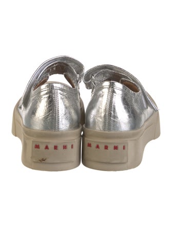 Marni Ponyhair Mary Jane Flats