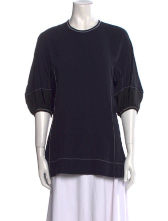 Marni Crew Neck Short Sleeve Sweatshirt