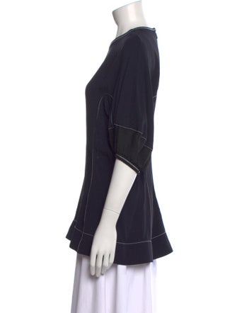 Marni Crew Neck Short Sleeve Sweatshirt