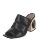 Marni Quilted Pattern Leather Slides