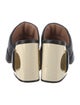 Marni Quilted Pattern Leather Slides