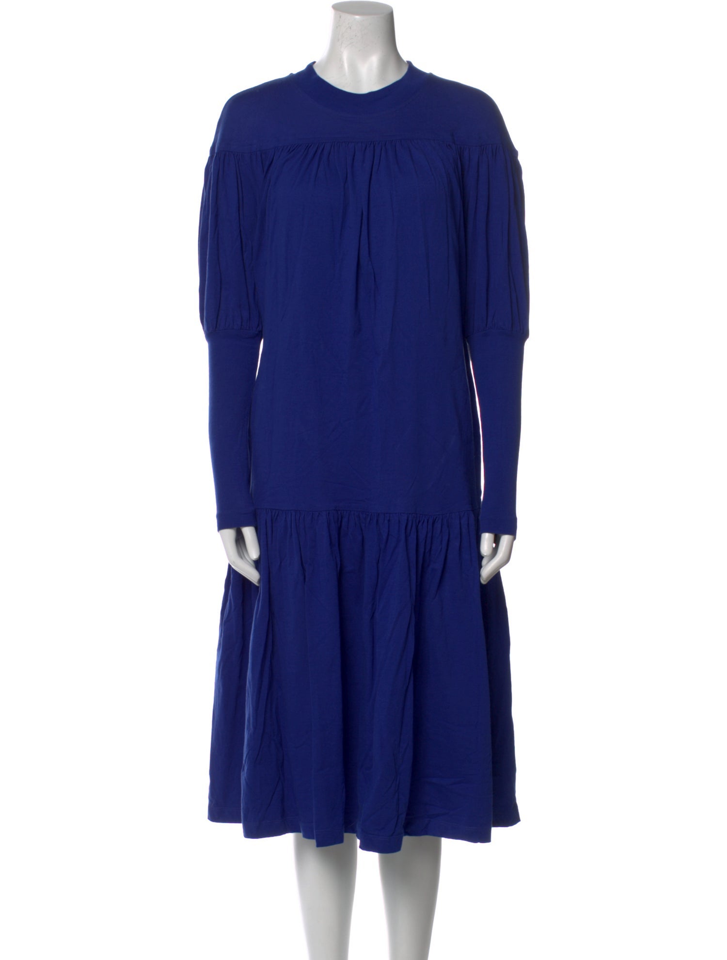 Marni Crew Neck Midi Length Dress
