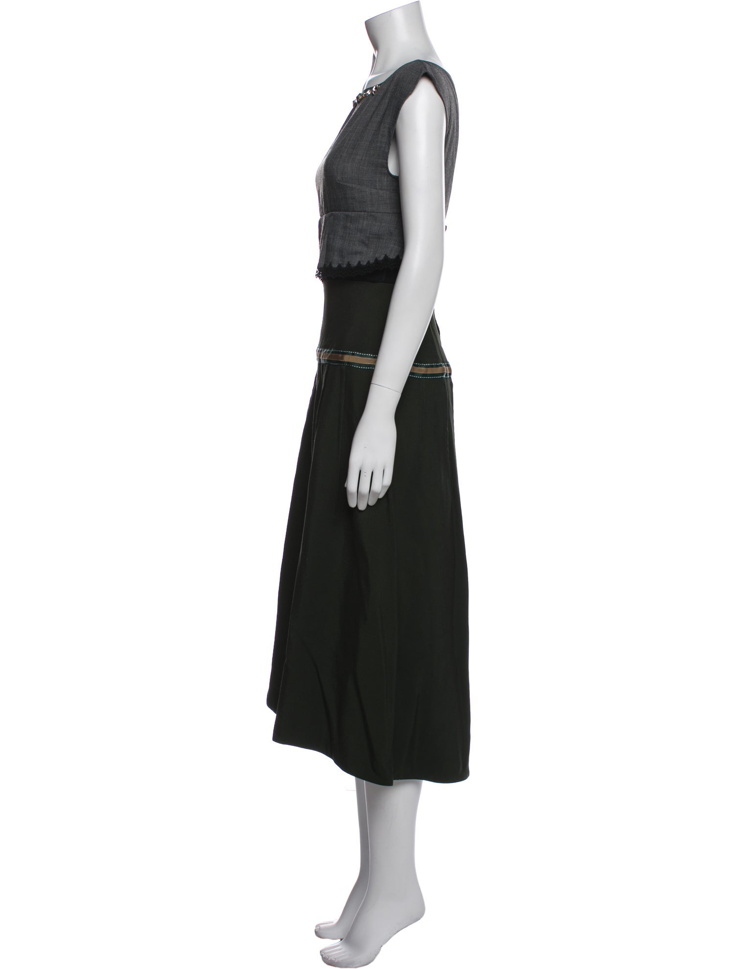 Marni Wool Long Dress