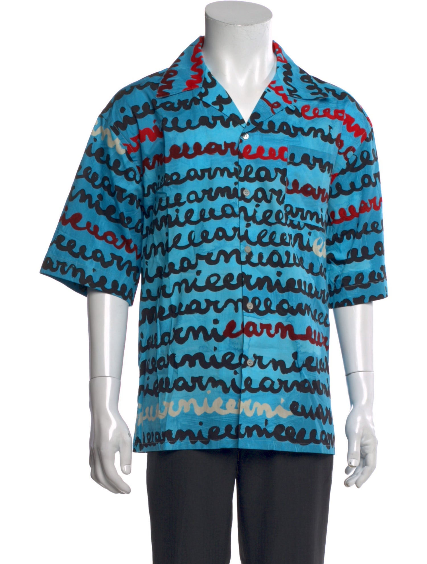 Marni Graphic Print Short Sleeve Shirt w/ Tags