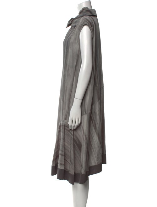 Marni Patterned Midi Length Dress