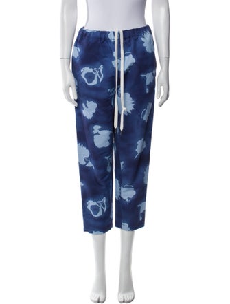 Marni Printed Straight Leg Pants