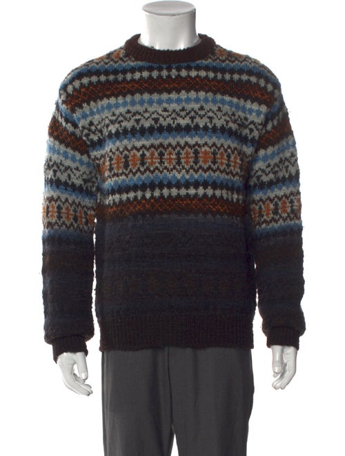 Marni Striped Crew Neck Pullover
