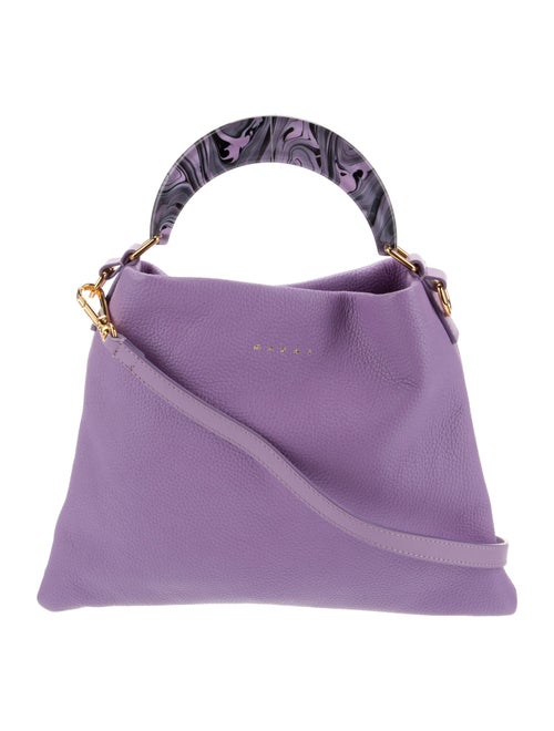 Marni Leather Top Handle Bag