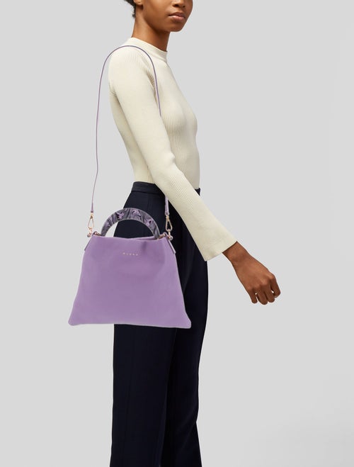 Marni Leather Top Handle Bag