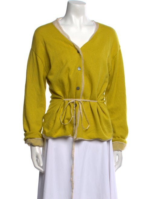 Marni Silk V-Neck Sweater