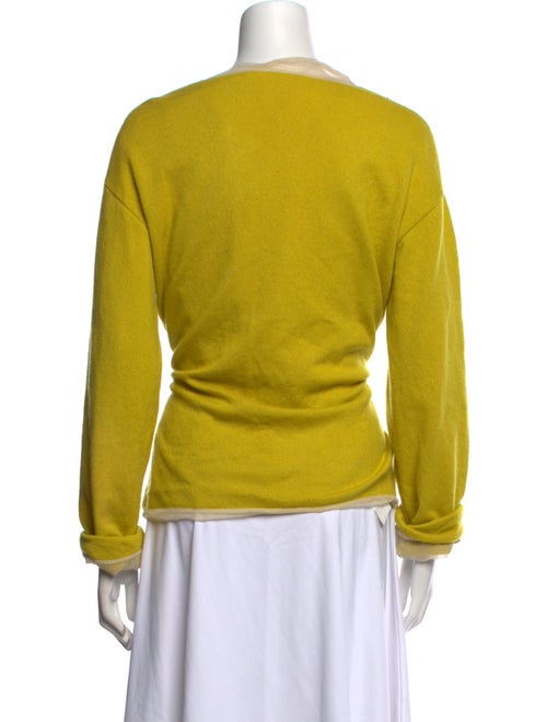 Marni Silk V-Neck Sweater